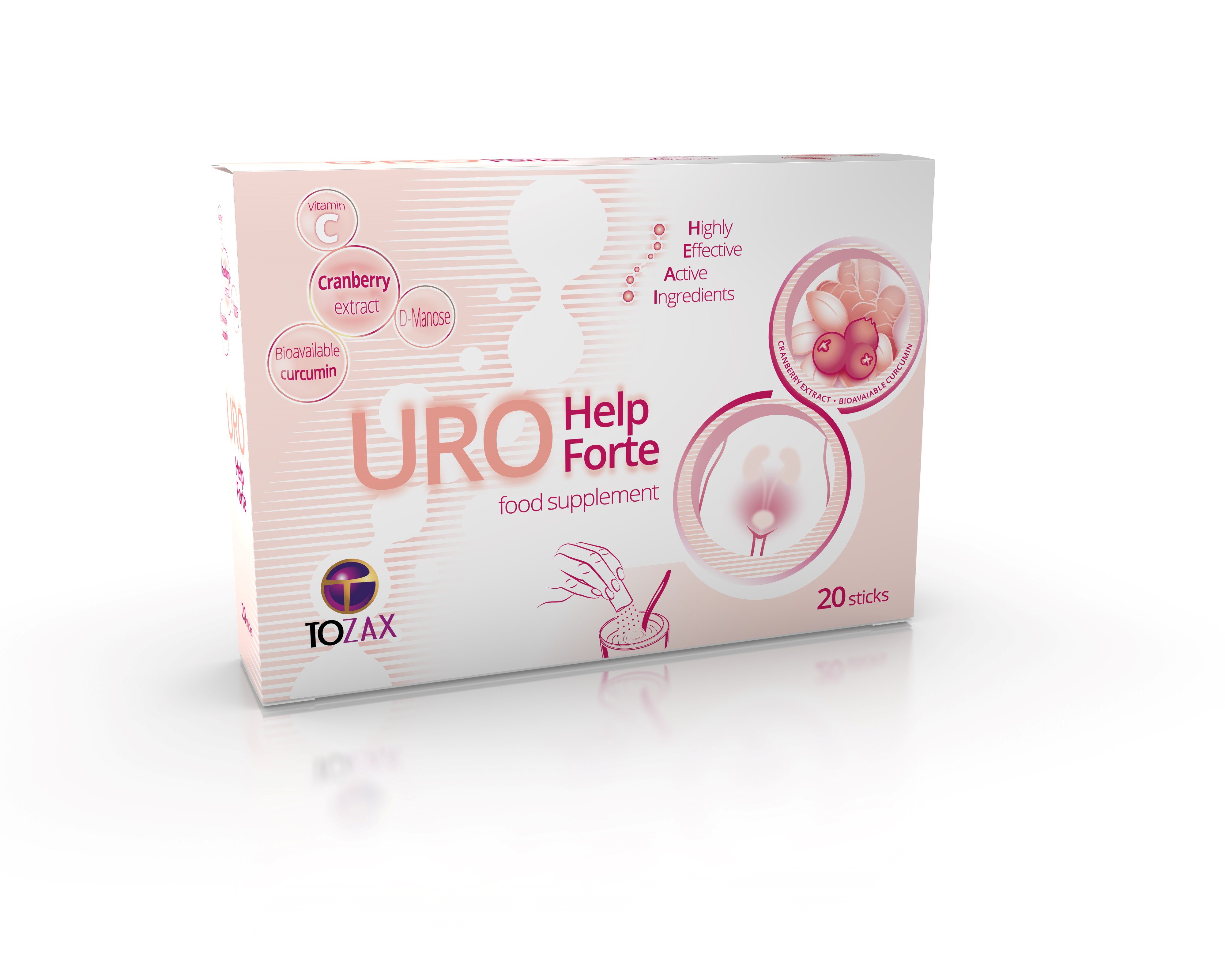 Uro Help TOZAX Forte 20 vrecúšok