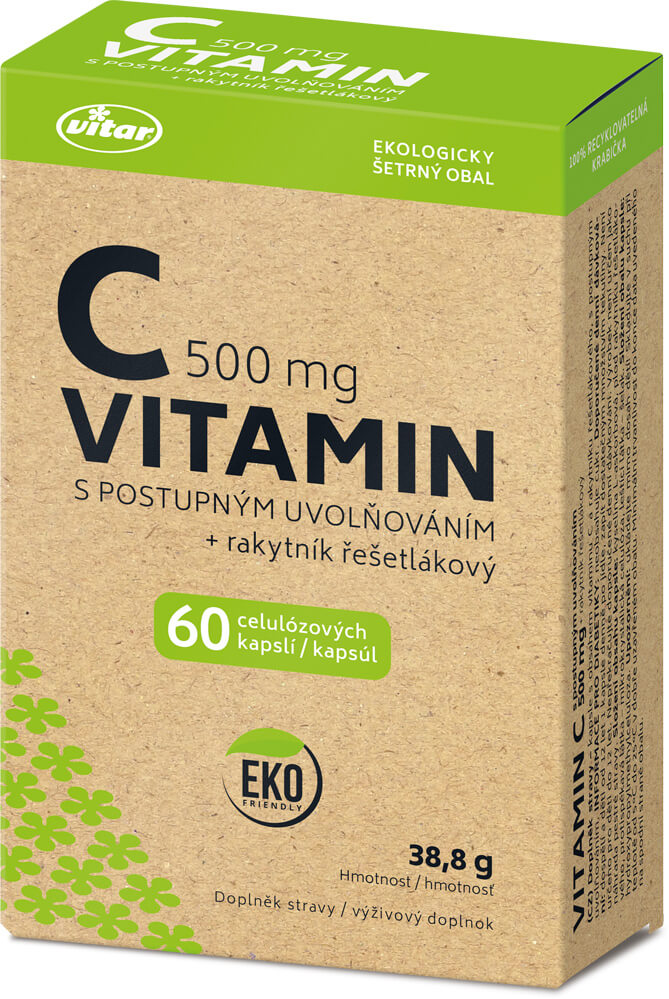 Vitamín C 500 mg, rakytník