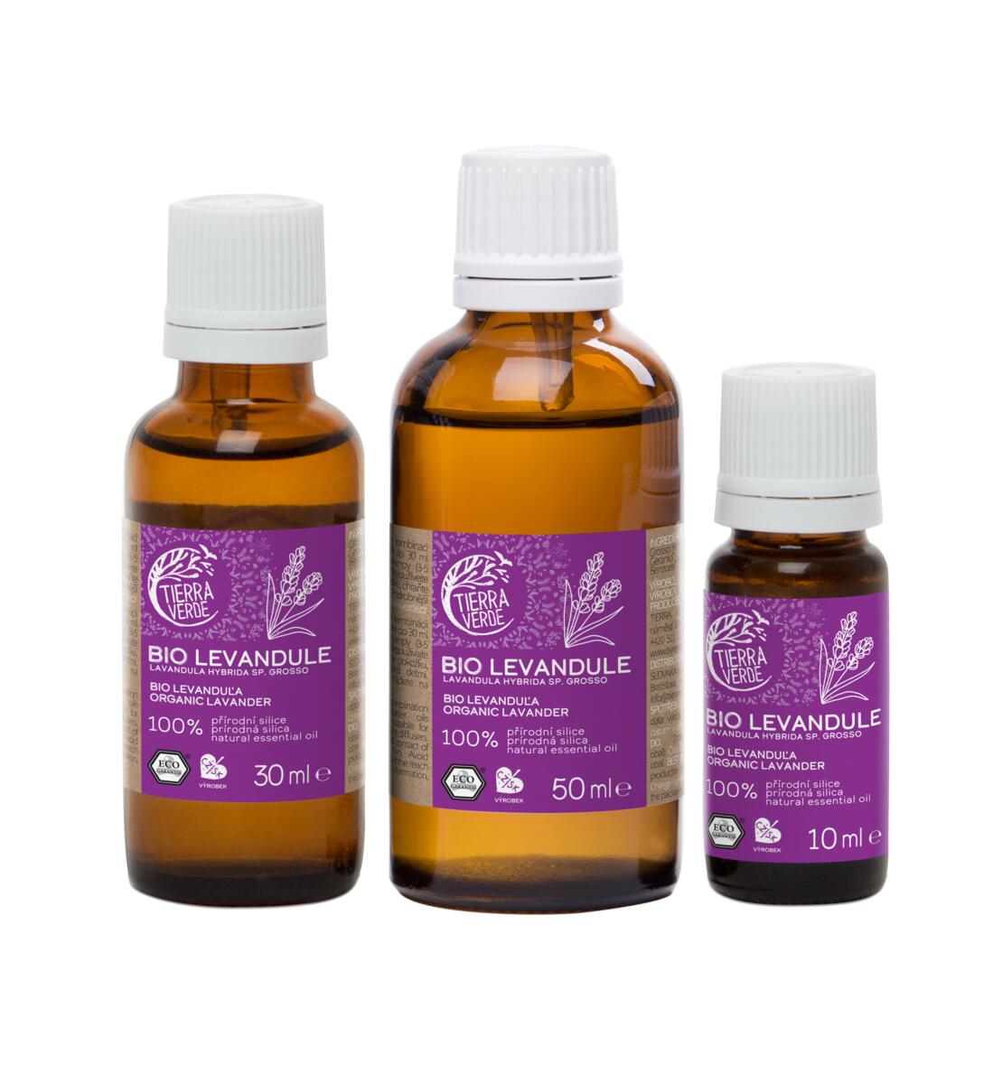 TIERRA VERDE Silica BIO Levanduľa 50 ml