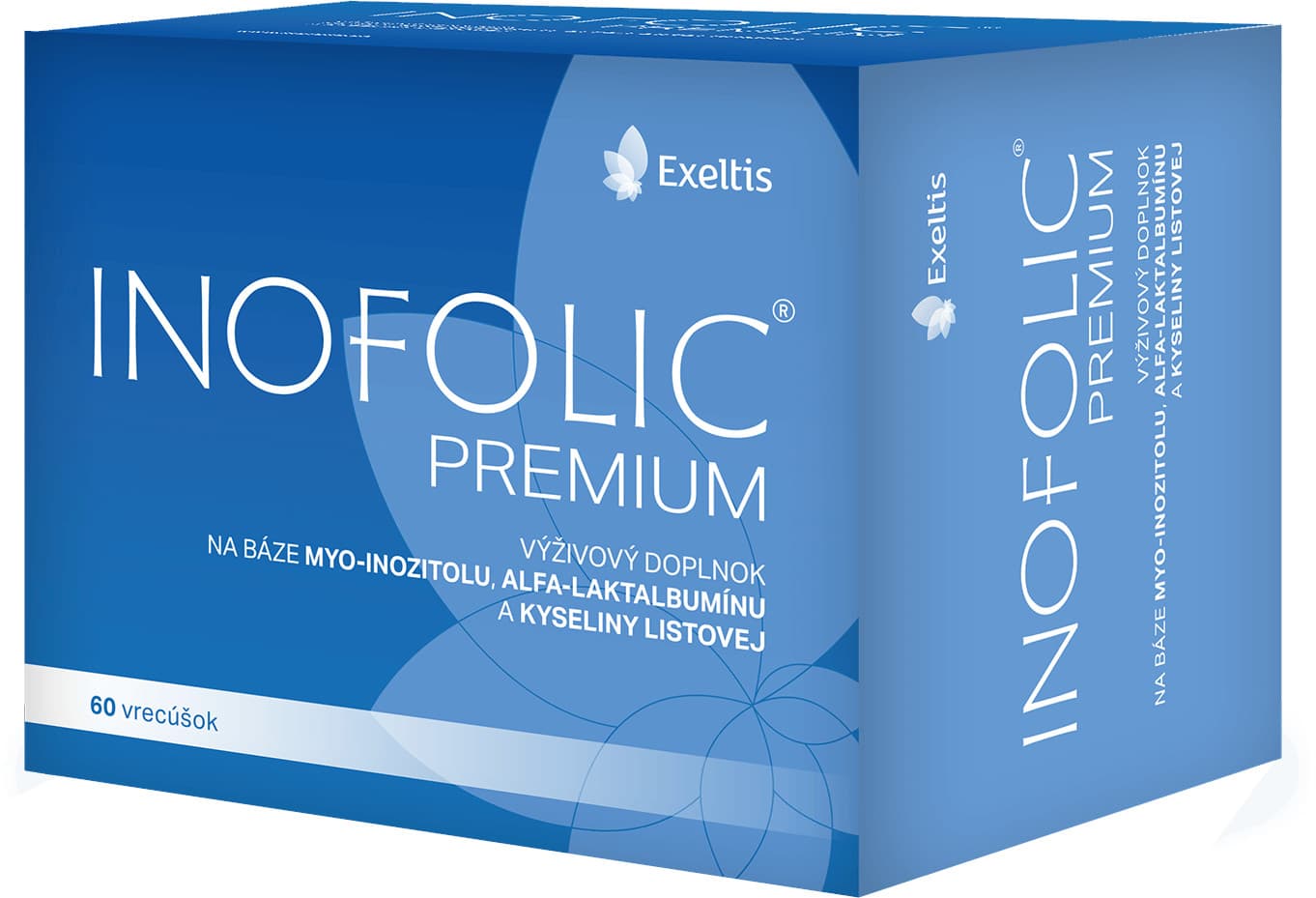 Exeltis Inofolic Premium výhodné balení 60 vrecúšok