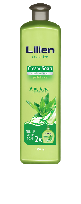 LILIEN tekuté mydlo Aloe Vera 1000 ml