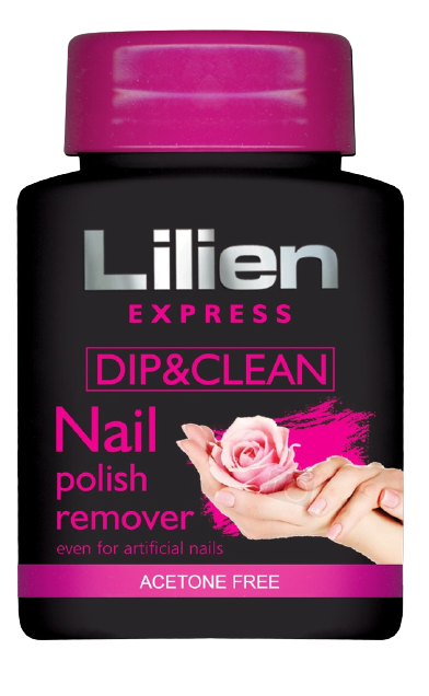 LILIEN Odlakovač Express Quick & Easy s hubkou 75 ml