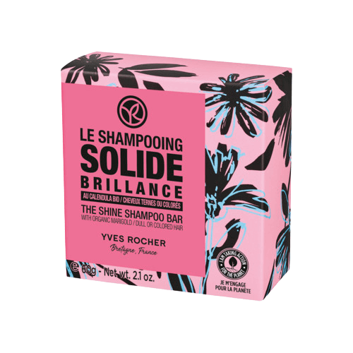 YVES ROCHER Tuhý šampón pre lesklé vlasy 60 g