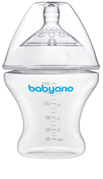 BabyOno Fľaša antikoliková Natural Nursing 180 ml