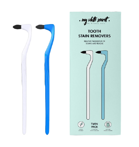 My White Secret Čistič škvŕn a zubného plaku Tooth Stain Removers 2 ks