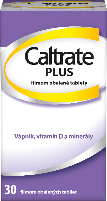 Caltrate PLUS s vysokým obsahom vápnika 30 tabliet