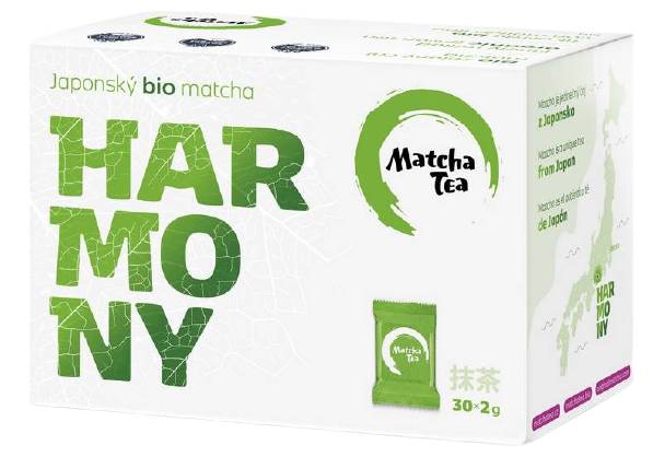 Matcha tea Japonský Bio matcha Harmony, 30 x 2 g