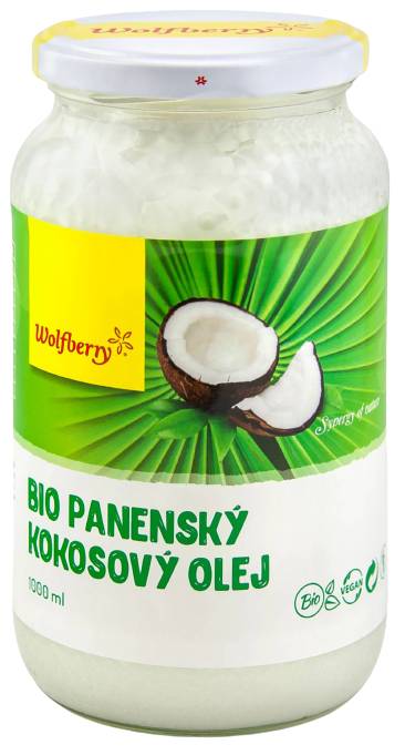 Wolfberry Panenský kokosový olej BIO 1000 ml