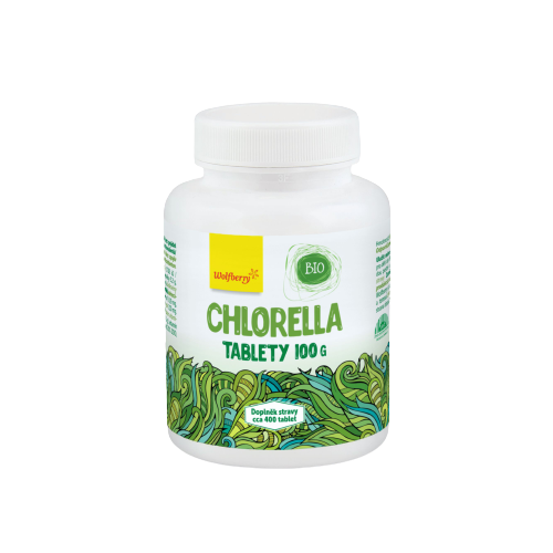 Wolfberry Chlorella BIO tablety s antioxidačným účinkom 400 tbl