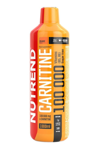 NUTREND Carnitine 100000 mg pomaranč 1000 ml
