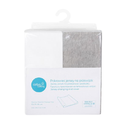 Light Grey Melange White