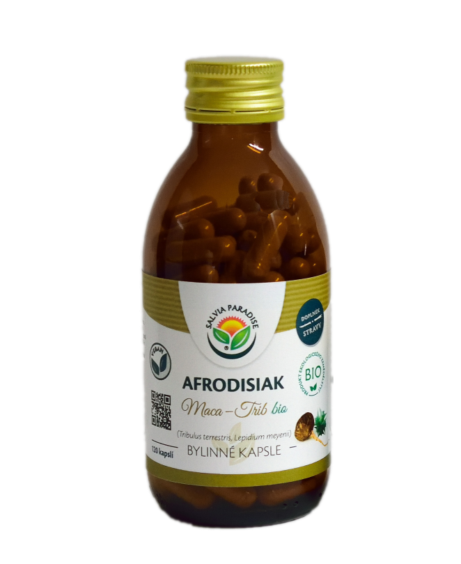 SALVIA PARADISE Afrodisiak Maca Trib BIO 120 ks