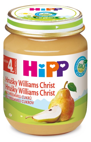 HiPP Príkrm ovocný Hruškový Williams-Christ 125 g