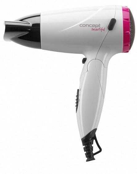 Concept Sušič vlasov VV5740 Beautiful 1500W biela + ružová