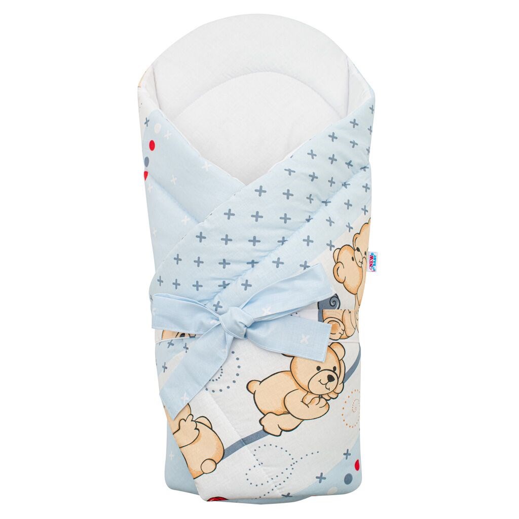 Svetlo modrá s medvedíkom