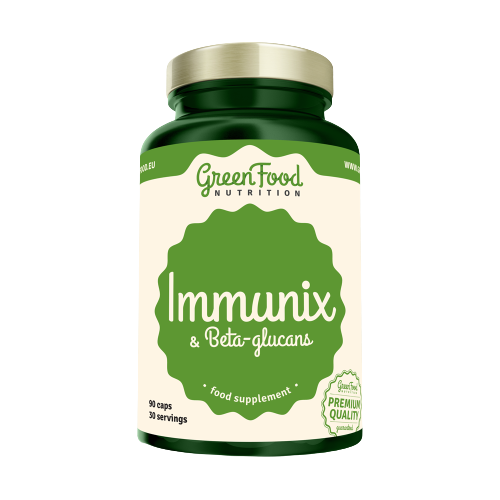 GREENFOOD NUTRITION Immunix & beta-glucans 90 kapsúl