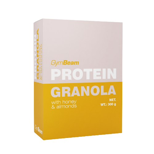 GYMBEAM Proteínová granola s medom a mandľami 300 g