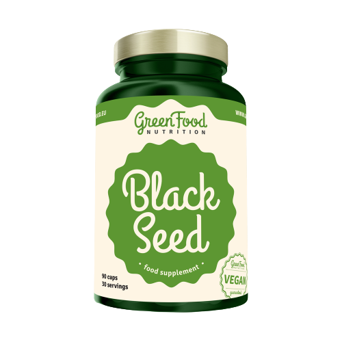 GreenFood Nutrition Black Seed podpora trávenia 90 cps kúpite na Pilulka.sk