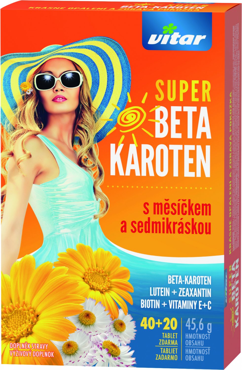 Revital Super Beta-karotén s nechtíkom 60 tabliet