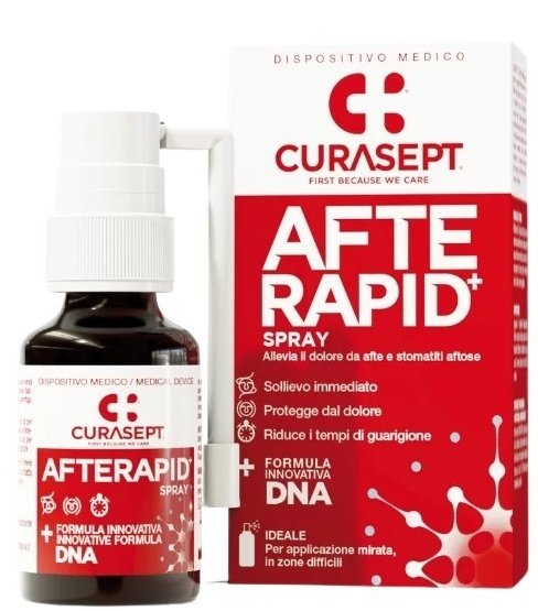 Curasept Afterapid+ ústny sprej na afty a drobné poranenia ústnej dutiny 15 ml kúpite na Pilulka.sk