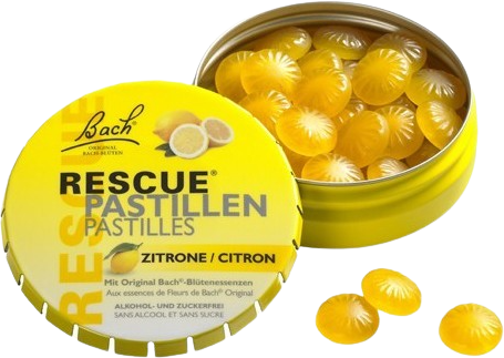 Dr. Bach pastilky citrónové 50 mäkkých kapsúl