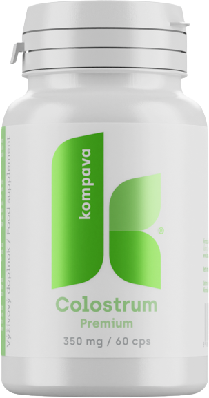 Fotografie KOMPAVA Premium colostrum 60 kapslí