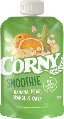 Banán, hruška, pomaranč