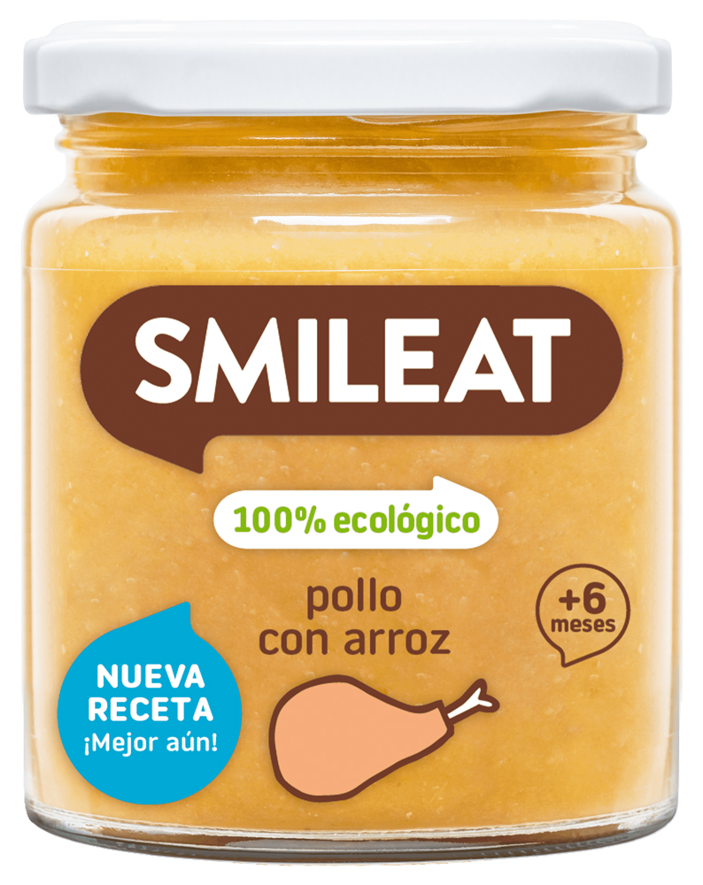 Smileat Organic príkrm Kurča s ryžou 230 g