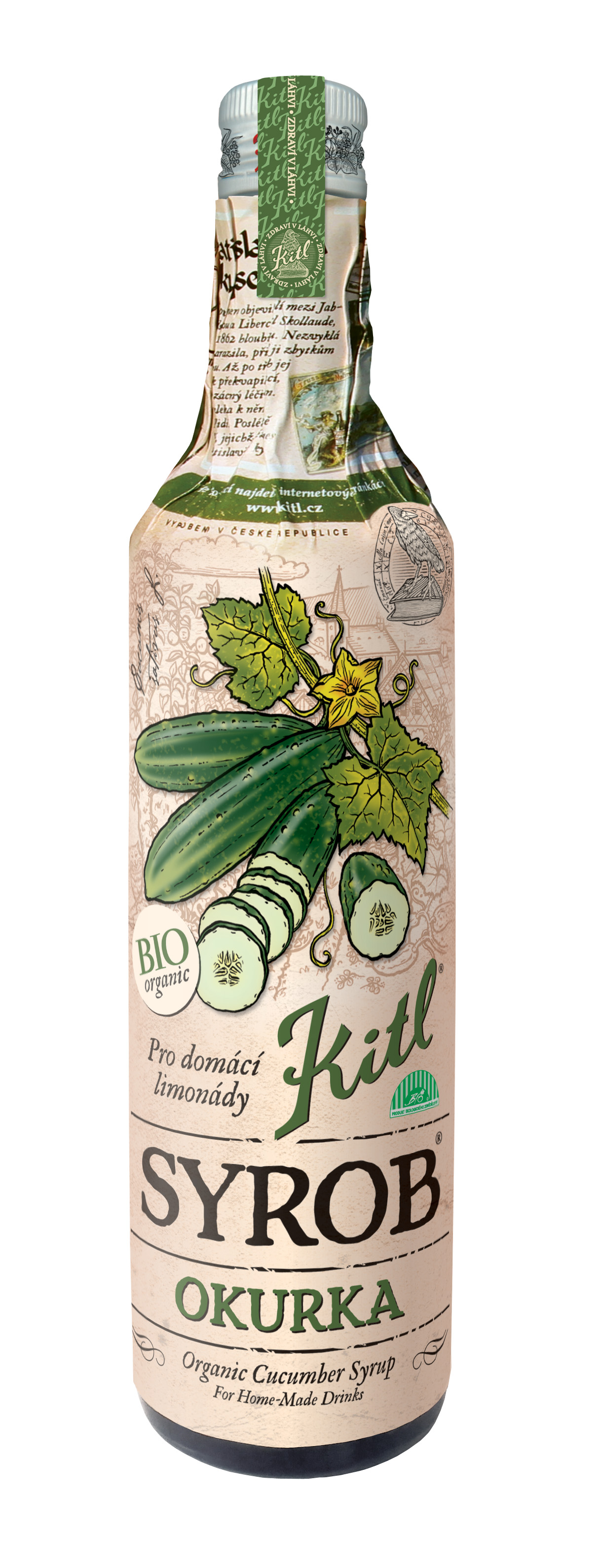 KITL Syrob Uhorka BIO 500 ml