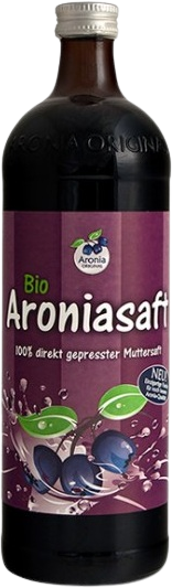 Aronia Bio džús 100 % priamo lisovaná šťava, 700 ml