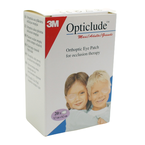 3M FUTURO Opticlude Maxi Junior Očná náplasť 5,7 x 8 cm, ortoptická, na liečbu strabizmu 20 ks kúpite na Pilulka.sk