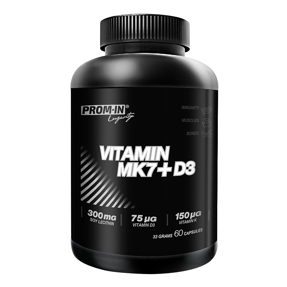 PROM-IN Vitamín MK7 + D3 60 tablet kúpite na Pilulka.sk