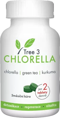 Swiss Tree3 Chlorella tablety na detoxikáciu 180 tbl kúpite na Pilulka.sk