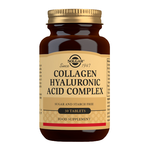 Solgar Collagen Hyaluronic Acid Complex tablety pre krásne vlasy, pleť a nechty 30 tbl kúpite na Pilulka.sk