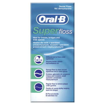 Oral-B Super floss Zubná niť 50 ks