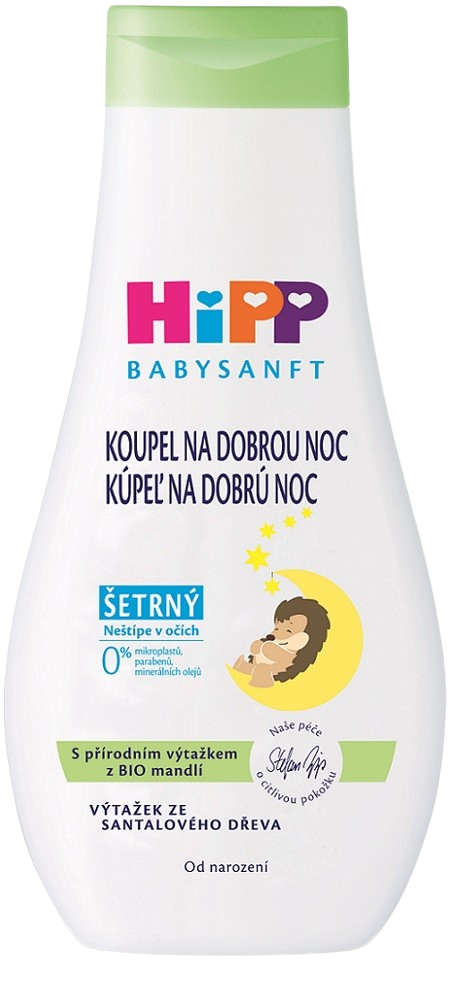 HIPP Babysanft kúpeľ na dobrú noc 350 ml kúpite na Pilulka.sk