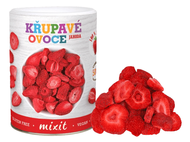 Mixit Chrumkavé ovocie jahoda 50 g