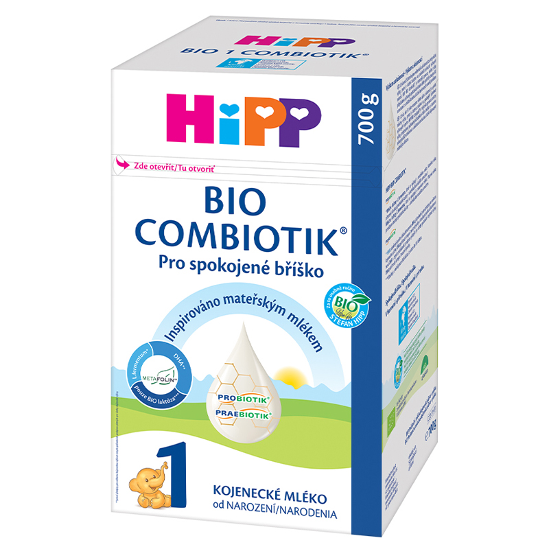 HiPP 1 BIO Combiotik® Počiatočná mliečna dojčenská výživa 700 g