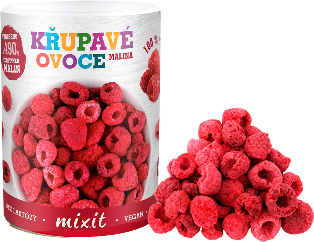 Mixit Chrumkavé ovocie malina 70 g