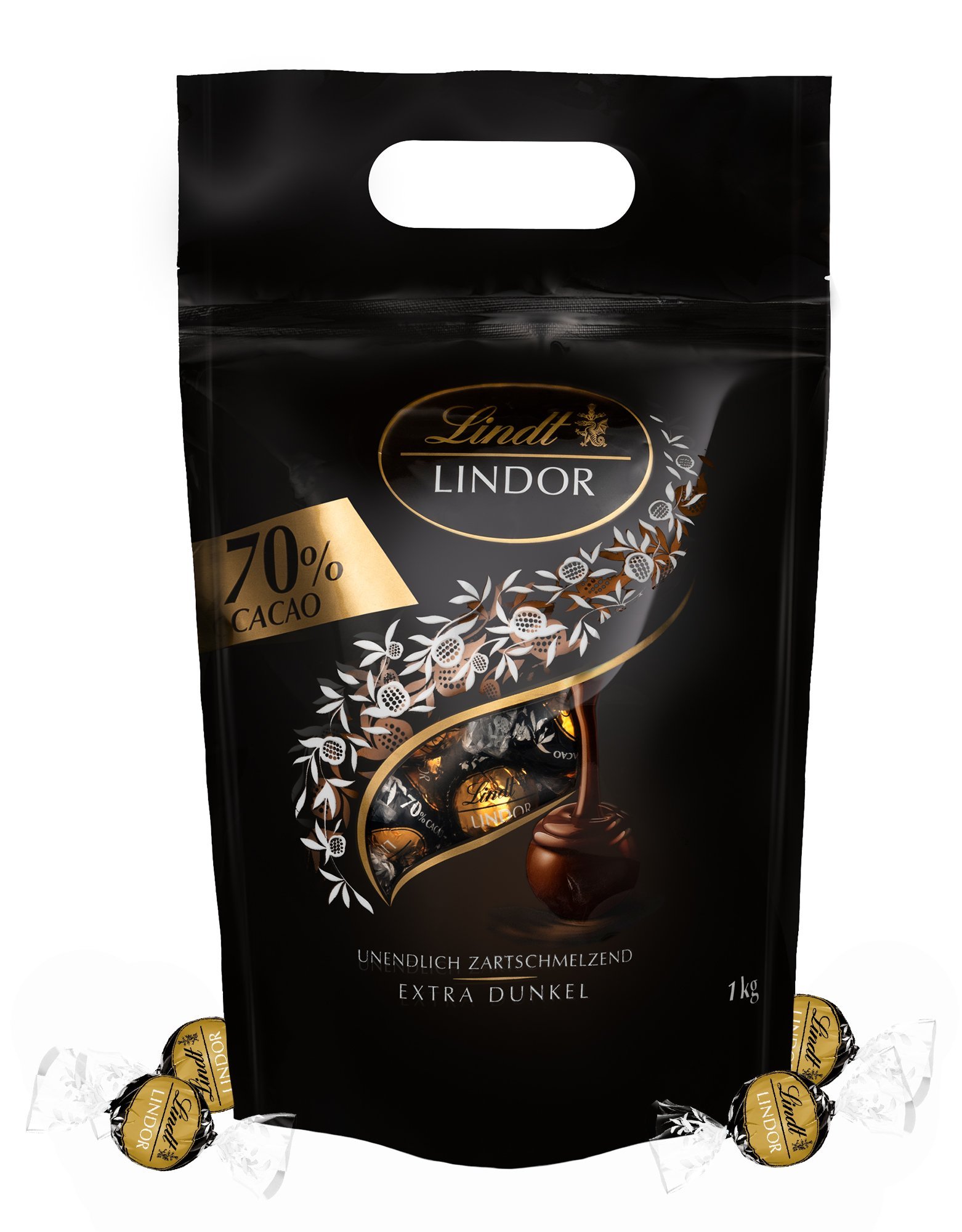 Lindor pralinky Horká čokoláda 70%