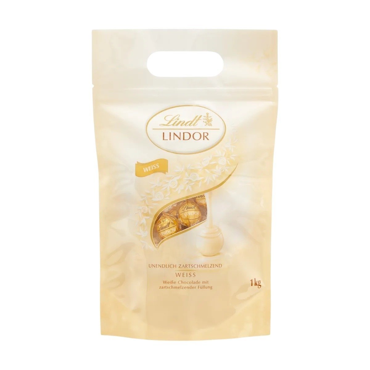 Lindt Lindor pralinky Biela čokoláda 1000 g