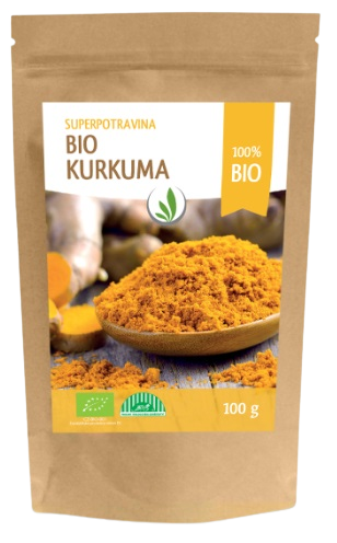 ALLNATURE Kurkuma prášok BIO 100 g