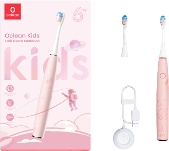 Oclean Junior sonická zubná kefka ružová
