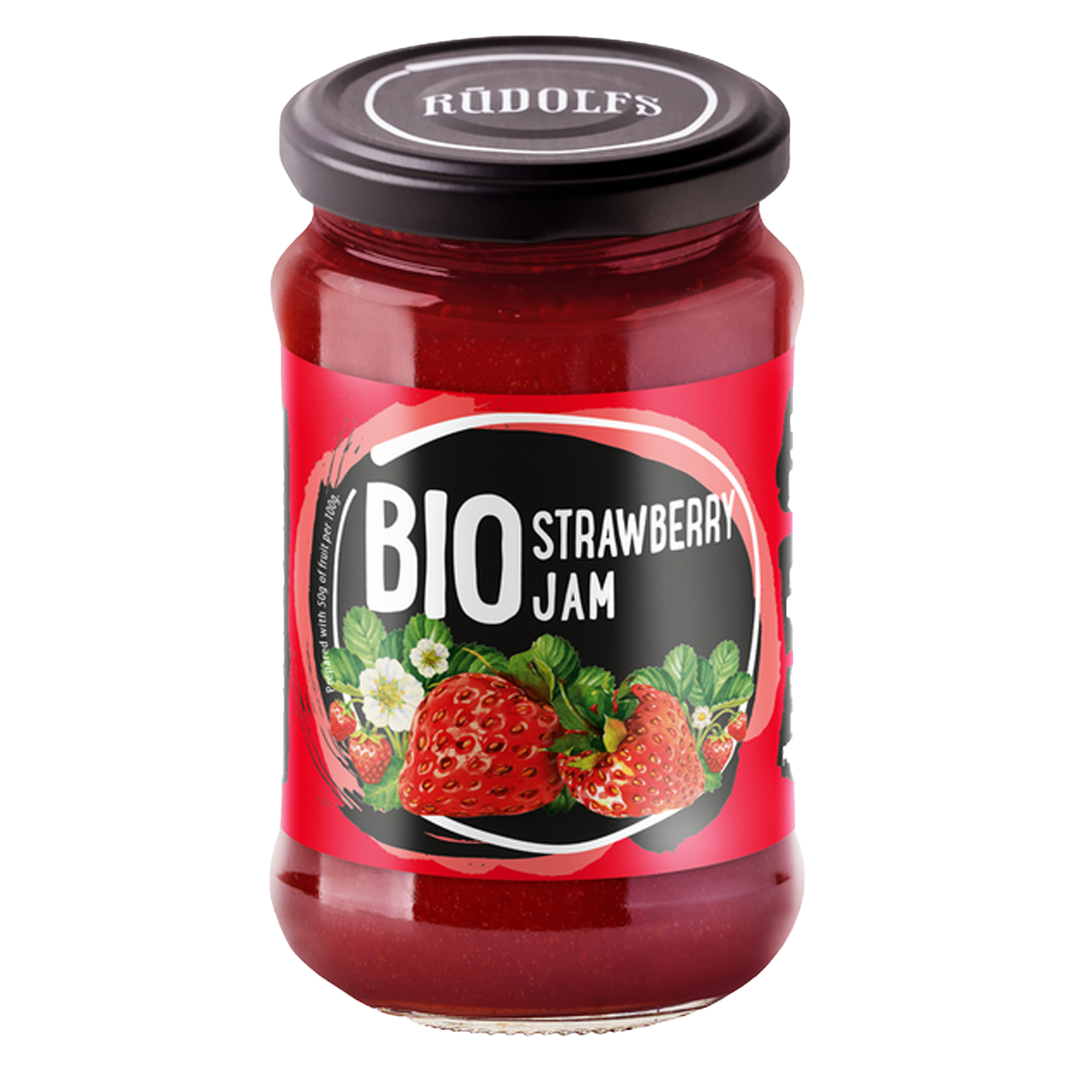 ALLNATURE Rudolfs BIO Jahodový džem 400 g kúpite na Pilulka.sk