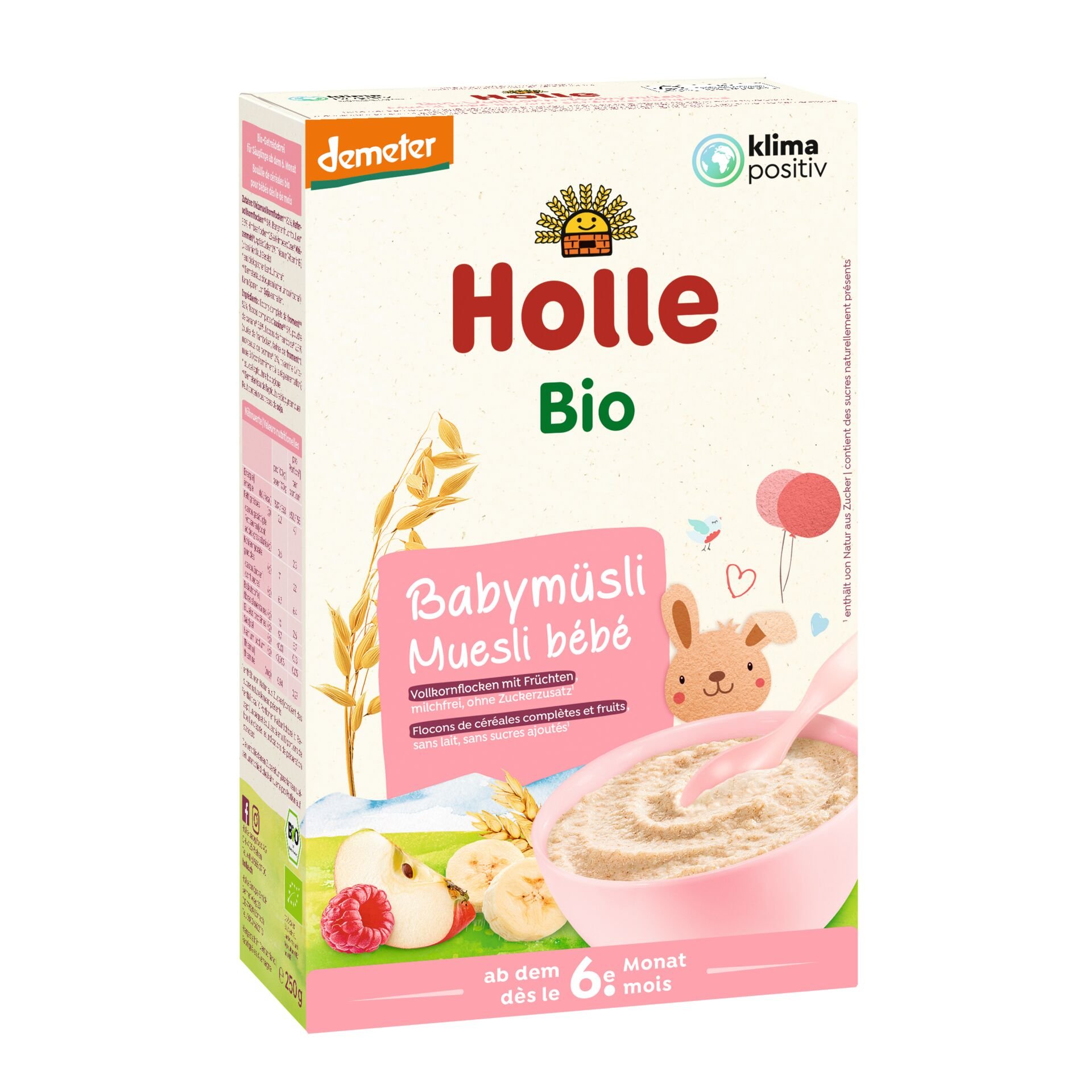 Holle Bio Babymüsli kaša 250 g
