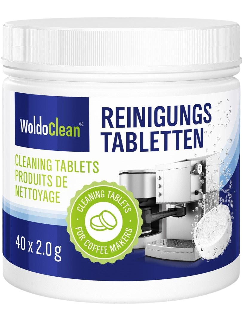 ALLNATURE WoldoClean Čistiace tablety do kávovaru 40 ks