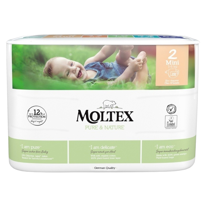 Moltex Pure & Nature Mini 3-6 kg, 38 ks