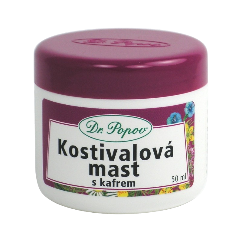 DR.POPOV Kostihojová masť s gáfrom 50 ml