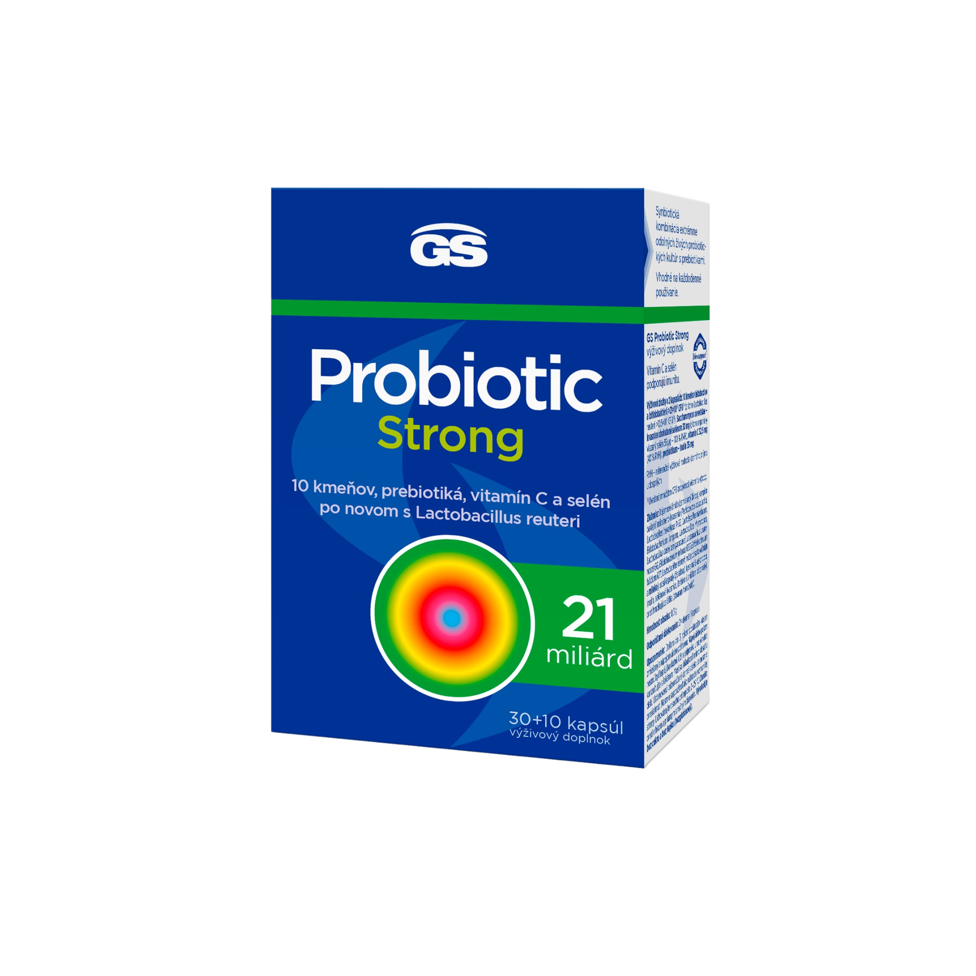 GS Probiotic Strong kapsuly s probiotikami 40 cps kúpite na Pilulka.sk