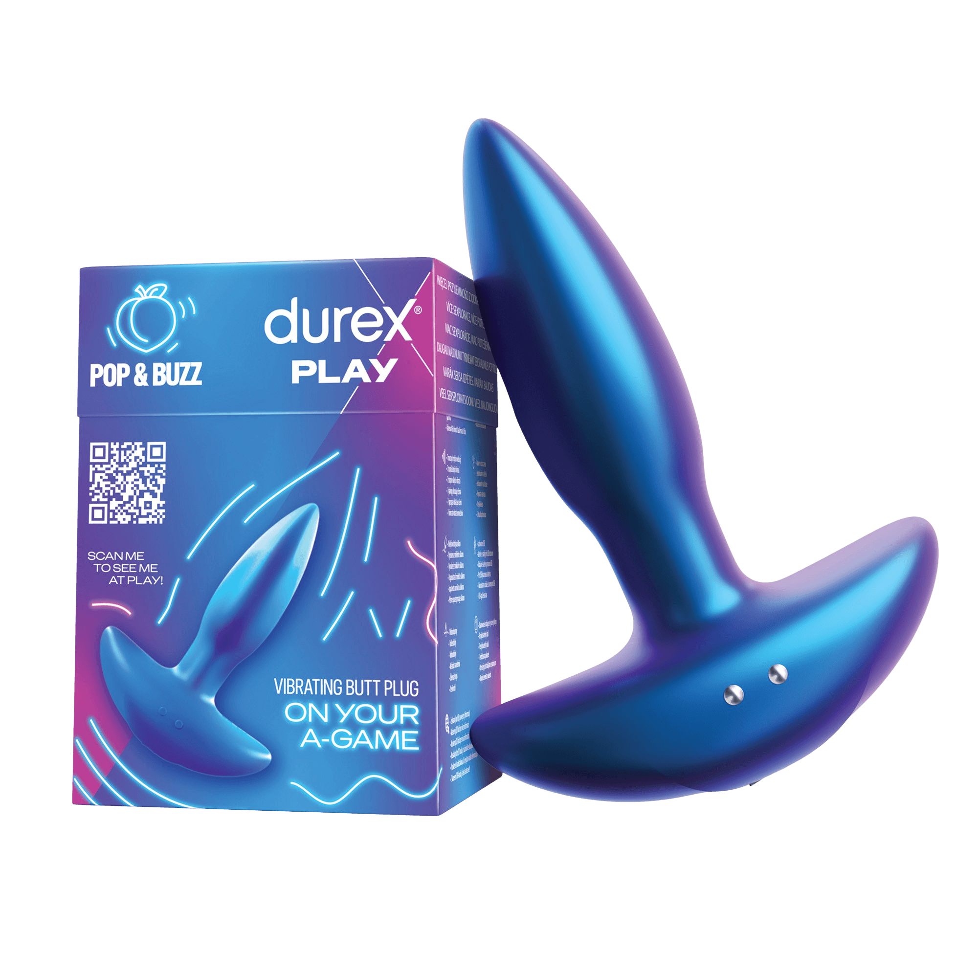 Durex SEX Play análny kolík vibračný